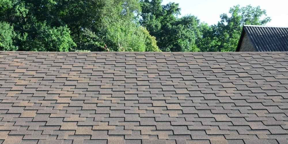 Roofing installation by PLA Roofing Corporation in progress.